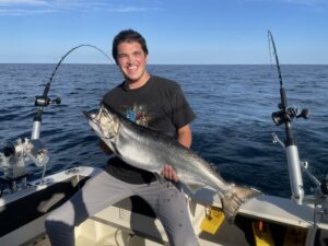 why salmon meat changes color